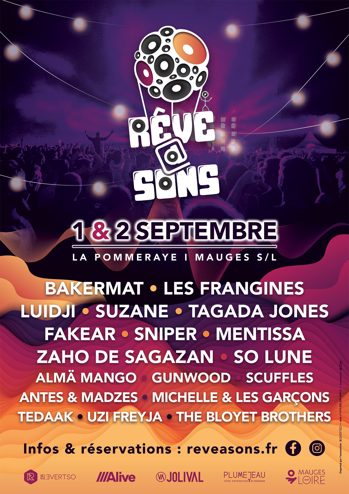 FESTIVAL REVE A SONS AFFICHE