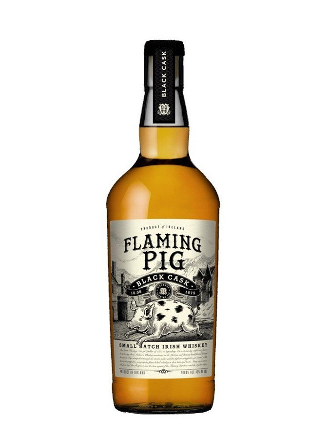 flaming pig
