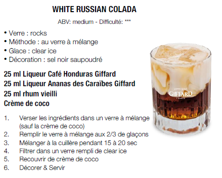 GIFFARD WHITE RUSSIAN